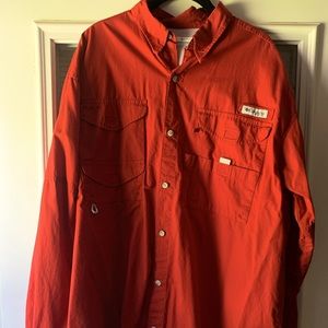 Men’s Garnet Columbia Long Sleeve